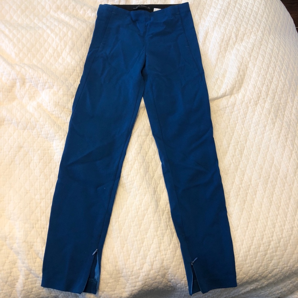 Zara Blue Leggings Pants